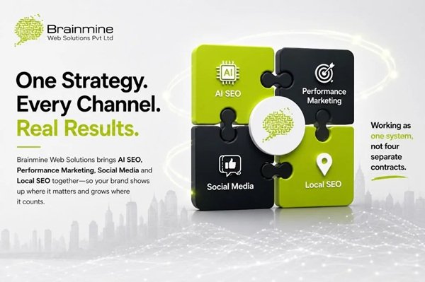 Brainmine Web Solutions Brings AI SEO, Performance Marketing, Social Media and Local SEO Together Under One Roof